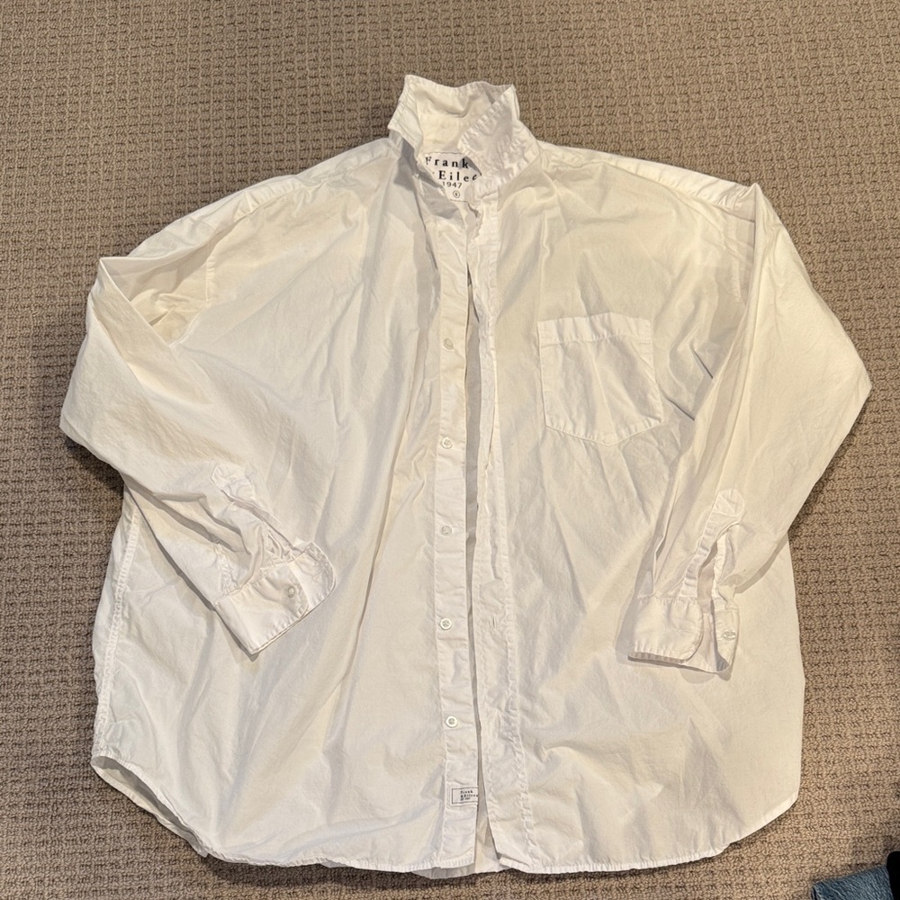 Frank & Eileen white button down